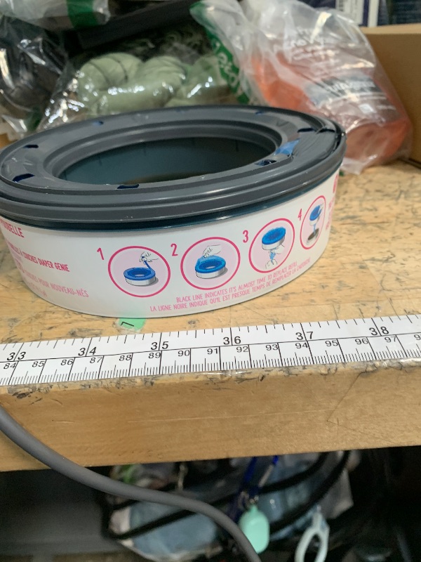 Photo 1 of **PARTIAL SET/ONLY 1** Amazon Brand - Mama Bear Blossoms Scented Diaper Pail Refills for Diaper Genie Pails, 2160 Count (8 Packs of 270 Count)