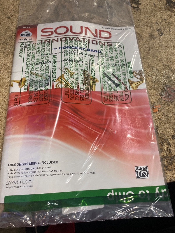 Photo 1 of Sound Innovations for Concert Band, Bk 2: A Revolutionary Method for Early-Intermediate Musicians (B-flat Tenor Saxophone), Book & Online Media