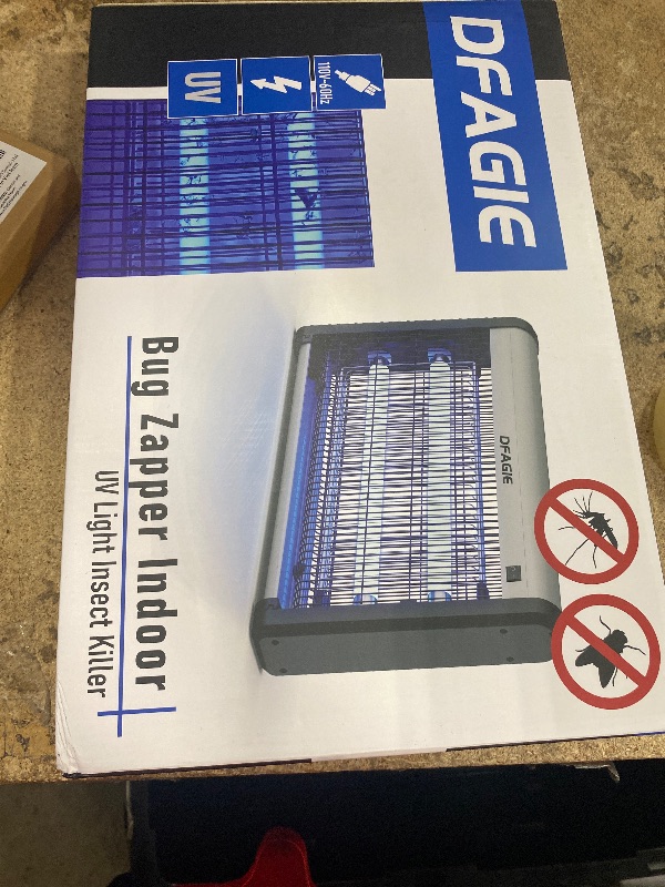 Photo 1 of Indoor Bug Zapper Plug in, Mosquito Killer, Fly Traps Fly Zapper, 2800V Electric Bug Zapper, Flying Insect Trap for Bedroom, Kitchen, Living Room, Bathroom