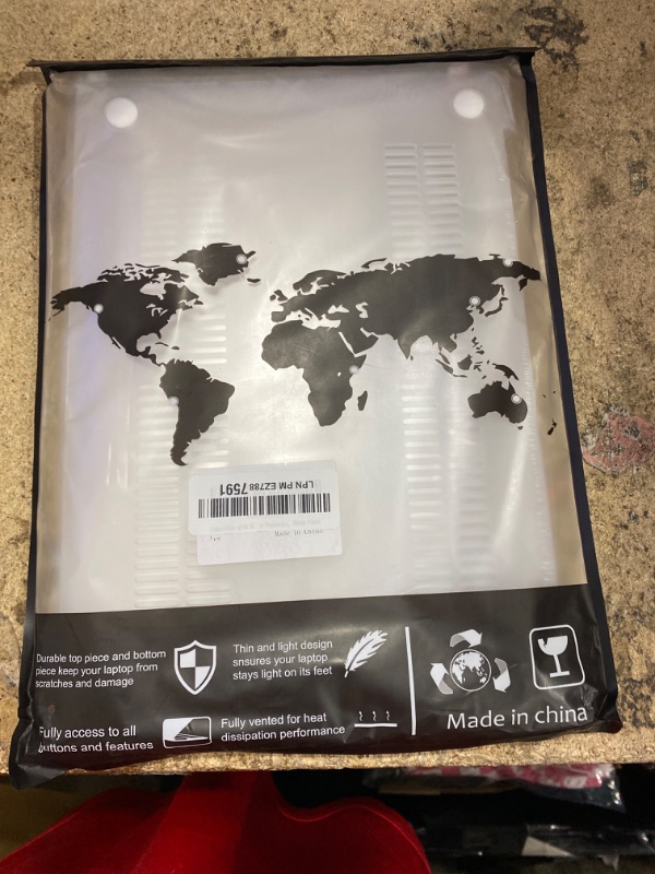 Photo 1 of BELKA Compatible with MacBook Pro 13 inch Case M2 2025 2024 2023 2022 2021-2016 A2338 M1 A2251 A2289 A2159 A1989 A1708 A1706, Plastic Hard Shell Case+Keyboard Cover+Screen Protector, Shiny Pearl