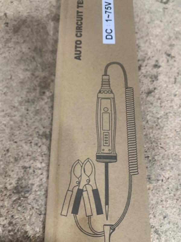 Photo 1 of AWBLIN Upgraded Automotive Test Light & Battery Power Detector, 1-75V DC LCD Digital Circuit Tester with Illumination, Heavy Duty Light Tester with Voltmeter, Fuse Voltage Tester Auto Electrical Tool