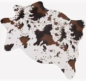 Photo 1 of 

small cow style skin rug kids room theme





