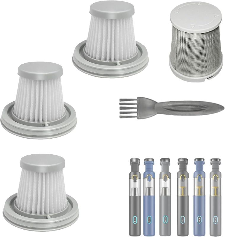 Photo 1 of , 1 Stainless Steel Pre-filter, 3 Filters, 1 Brush (3+1+1)
