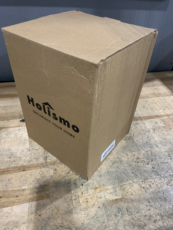 Photo 1 of **HAS LARGE DENT** Holismo Kitchen Countertop Compost Bin, Odor Resistant Indoor Compost Bin with Lid and Charcoal Filter, Rust Resistant Coated Compost Bucket, Compost Container, Cream