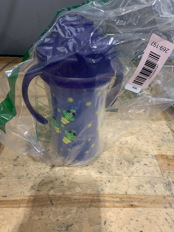Photo 1 of (only one) Dr. Brown's Milestones Insulated Sippy Cup with Straw and Handles, Spill-Proof Tumbler 