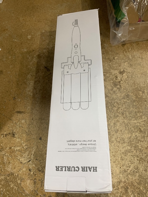 Photo 1 of 3 Barrel Curling Iron Jumbo 1.25 inch (32mm) Hair Curling Wand Crimper Instant Heating Adjustable Hair Curler with 2 Temperature Control