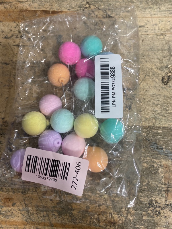 Photo 1 of **PARTIAL SET/MISSING PIECES**  TIESOME 24Pcs Balloon Cake Topper Balls, Pastel Rainbow Cake Topper Cake Balls Decorations Mini Cupcake Insert Toppers Ball Cake Toppers for Birthday Party Wedding DIY Cake Decoration(Colorful)