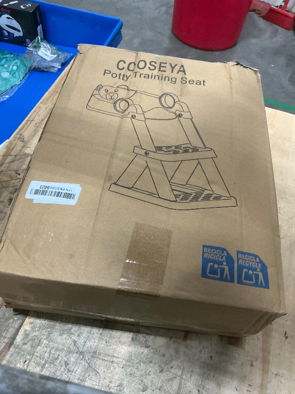 Photo 1 of **MISSING ASSEMBLY PIECES** COOSEYA Toilet Seat, Potty Training Seat for Toddler, Upgraded 2-in-1 Potty Toilet Training for Boys and Girls,Waterproof Cushioned Mat with Non-slip Step Stool