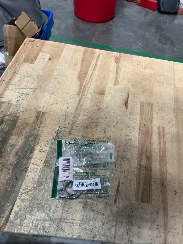 Photo 1 of 1PZ MG2-SE3 Premium Exhaust Bolt and Gasket for GY6 50cc 70cc 90cc 110cc 125cc 150cc GMB139 Engine Scooters ATV (Silver)