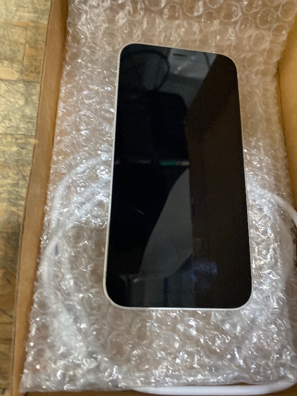 Photo 1 of *** SEE NOTES *** Apple iPhone 12, 64GB, White - Fully Unlocked (Renewed)