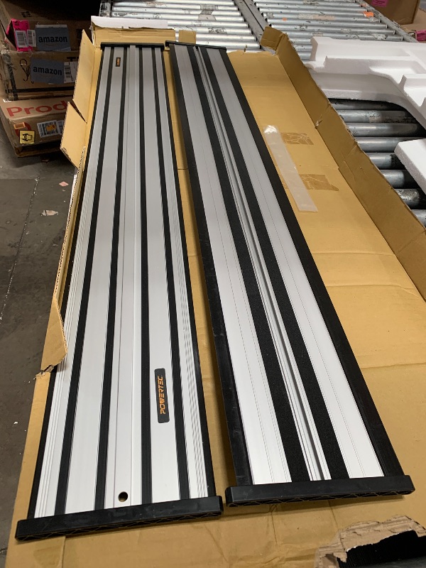 Photo 1 of ***not complete set *** POWERTEC 110" 2PK 55" Guide Rails, I’m