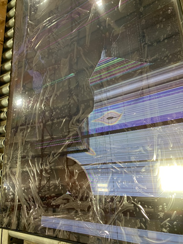 Photo 1 of *** non functional ***Samsung 65-Inch Class 4K Crystal UHD DU8000 Series HDR Smart TV w/Object Tracking Sound Lite, Motion Xcelerator, Ultra Slim Design, Gaming Hub, Alexa Built-in (UN65DU8000, 2024 Model)