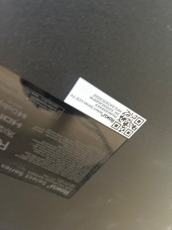 Photo 1 of *************************screen does not turn on*******************
Roku Smart TV 2025 – 65-Inch Select Series, 4K HDR TV – RokuTV with Enhanced Voice Remote – Flat Screen LED Television with Wi-Fi for Streaming Live Local News, Sports, Family Entertainme