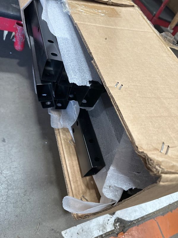 Photo 1 of **** PARTIAL SET, BOX 1/4 ONLY **** VEVOR Heavy Duty Metal Carport, 13' x 26' Outdoor Carport with Galvanized Steel Frame & Roof, Car Tent Garage Shade with Removable Sidewalls, Multi-Use Car Shelter for Pickup, Boat, Car & Tractors