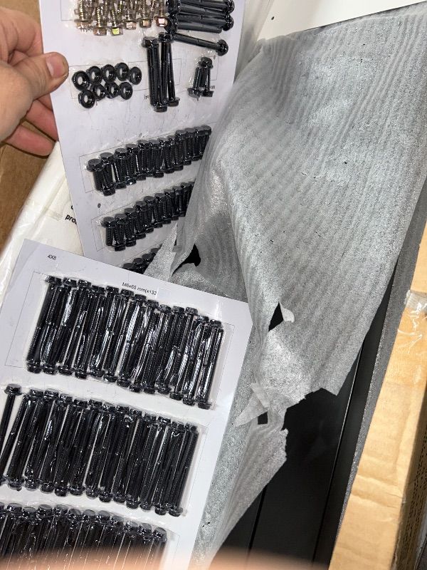 Photo 1 of **********************INCOMPLETE ITEM, THIS IS ONLY 1 BOX IN A MULTI BOX SET***************
VEVOR Heavy Duty Metal Carport, 13' x 26' Outdoor Carport with Galvanized Steel Frame & Roof, Car Tent Garage Shade with Removable Sidewalls, Multi-Use Car Shelter