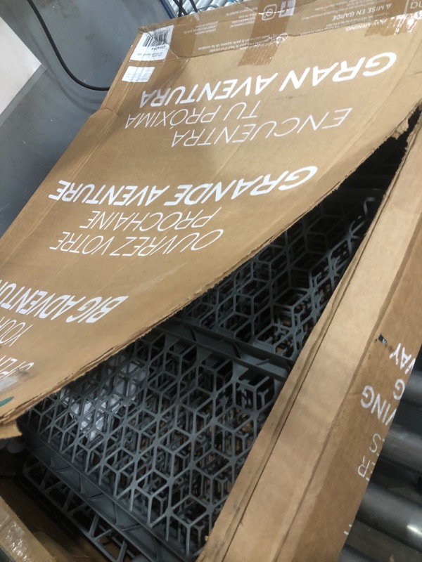 Photo 1 of ***(MISSING PARTS)****Evenflo Versatile Play Space Adjustable Play Area, Plastic, 8-Panel (Cool Gray)