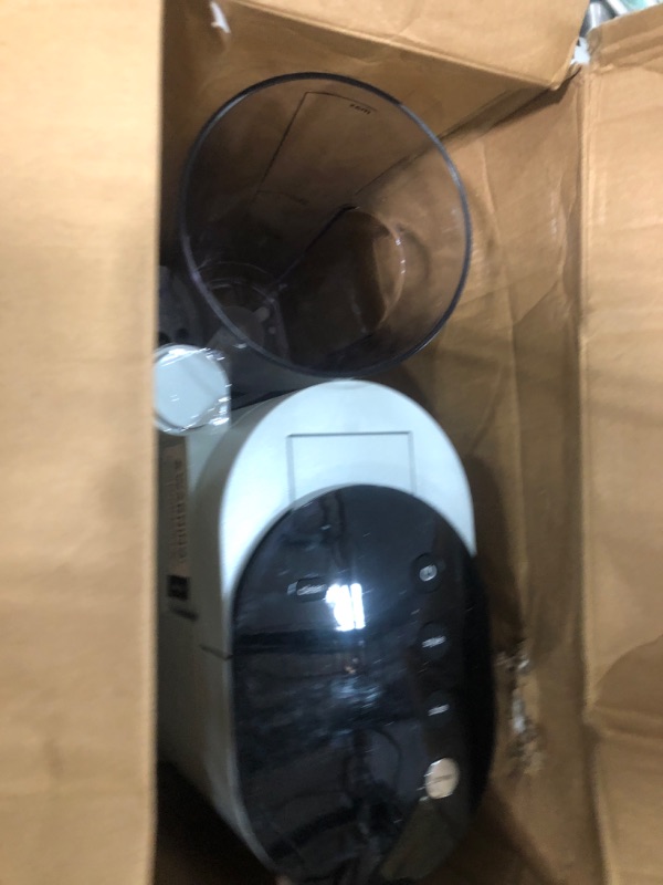 Photo 1 of ********************Missing k pod adapter and cracked on the edges************
Ninja Pods & Grounds Specialty Single-Serve Coffee Maker, K-Cup Pod Compatible, Built-In Milk Frother, 6-oz. Cup to 24-oz. Travel Mug Sizes, Iced Coffee Maker, Glacier Blue, PB