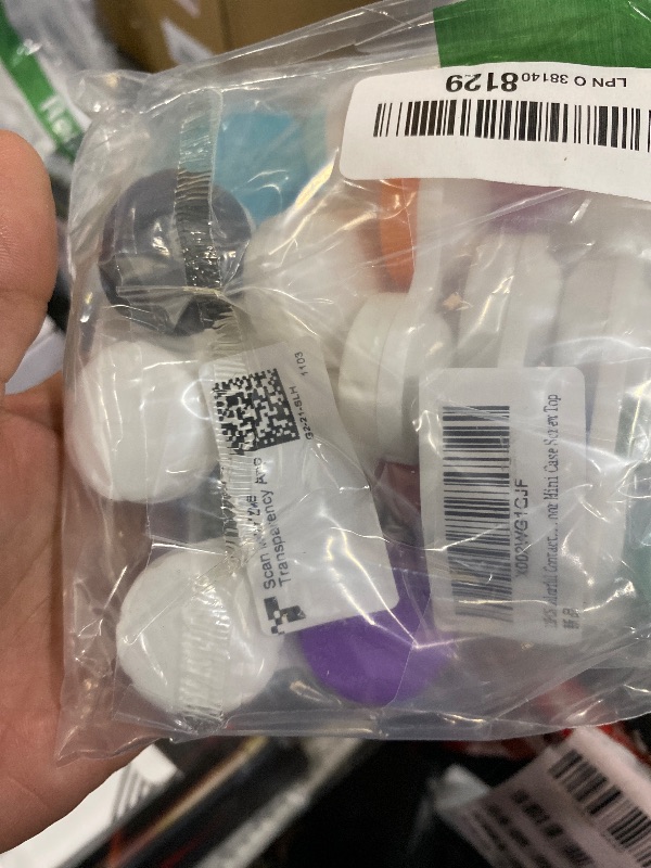 Photo 1 of 12PCS Colorful Contact Lens Case, Immersion Kit, Leak-Proof Packaging, Suitable for Outdoor Mini Case Screw Top