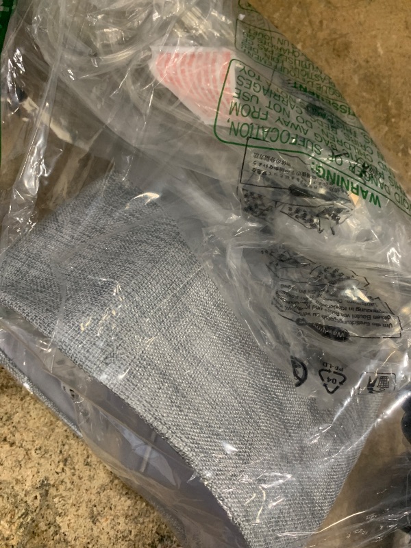 Photo 1 of 3 Way Touch Control Table Lamp, Dimmable Bedside Desk Lamp with Metal Base Modern Nightstand Lamp Stylish Grey Shade Simple Side Table Lamp for Bedroom, Living Room, Office or Den LED Bulb Included **LAMP SHADE SMASHED