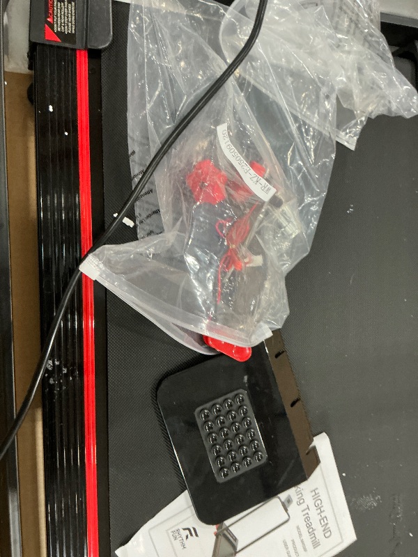 Photo 1 of *POWERS ON** RHYTHM FUN Treadmill with Incline, Walking Pad with Handle Bar,300lbs Walking Pad with APP, Portable Folding Walking Treadmills for Home/Office with Low Noise