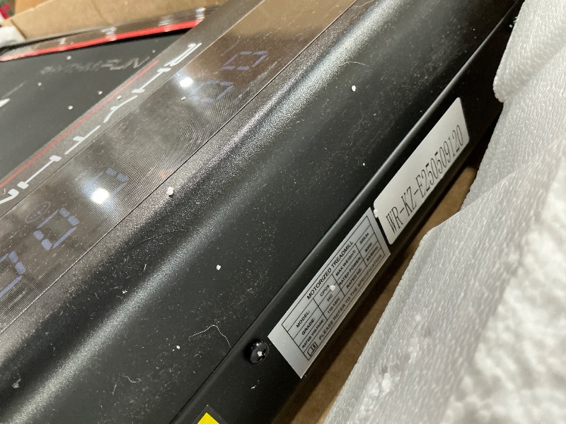 Photo 1 of *POWERS ON** RHYTHM FUN Treadmill with Incline, Walking Pad with Handle Bar,300lbs Walking Pad with APP, Portable Folding Walking Treadmills for Home/Office with Low Noise