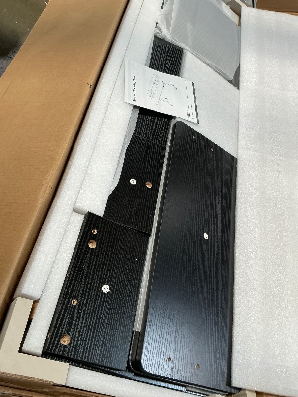 Photo 1 of ***************MISSING THE LEGS**************
Marsail 55? x 28? Electric Standing Desk with Drawers, Height Adjustable Sit Stand Up Desk with Storage Shelf, Ergonomic Home Office & Computer Table with 4 Memory Heights, Black