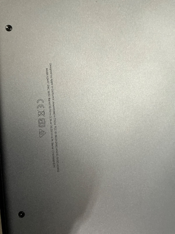 Photo 1 of *POWERS ON BUT LOCKED* MacBook Pro 14 2021 M1 Pro A2442 8-Core CPU / 14-Core GPU 16GB 512GB Space Gray
