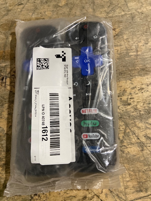 Photo 1 of (Pack of 2) Replacement-Remote-Control for Roku-TV,Compatible for TCL Roku/Hisense Roku/Onn Roku/Philips Roku Smart TVs(Not for Roku Stick and Box)
