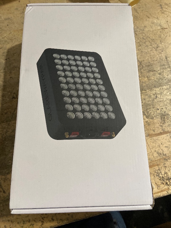 Photo 1 of Red Light Therapy Panel for Body, Near Infrared Light Therapy Device with Red 660nm NIR 850nm for Skin, Energy, Black