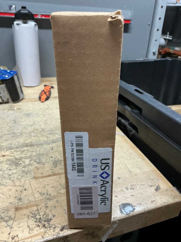 Photo 1 of (PARTIAL SET) (USED/FAIR) US Acrylic Everest Ultra-Durable Plastic 10 inch Dinner Plates in Grey Stone | Set of 6 Reusable, BPA-Free, Made in the USA, Dishwasher Safe Dinnerware