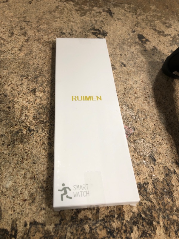 Photo 1 of **NO POWER & NO CHARGE** RUIMEN Smart Watches for Women Men (Answer/Make Calls, 2 Bands Included), 1.8" Smartwatch for iOS/Android Phones, Fitness Tracker Heart Rate/Sleep Monitor Digital Watch Waterproof Milky White