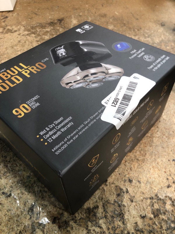 Photo 1 of **MISSING CHARGING CORD****************
Pitbull Gold PRO Electric Head and Face Shaver