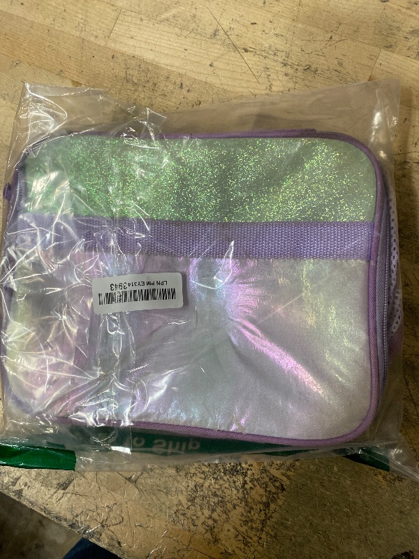 Photo 1 of **************Broken strap buckle************
Cerbonny Kids Lunch Box, Crystal Purple, Insulated, Durable, Adjustable Shoulder Strap, Keeps Food Warm, Ideal for School and Travel