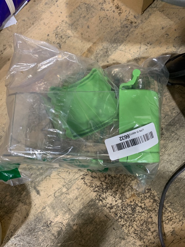 Photo 1 of **PARTIAL SET/MISSING ASSEMBLY HARDWARE** Yummy Sam No Mess Automatic Bird Feeder with Perch for Cage, Acrylic Transparent Bird Cage Feeder Parrot Seed Feeders Food Container Cage Accessories for Small Medium Birds Parrot Cockatoo Canary