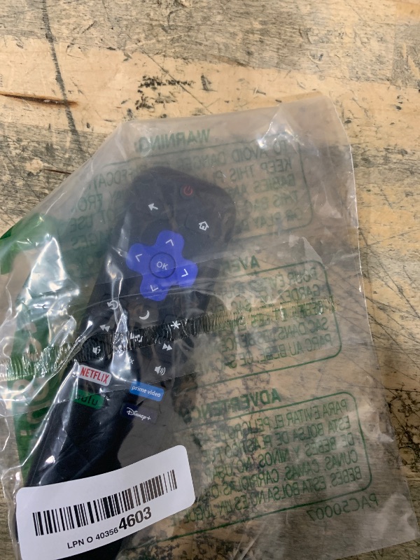 Photo 1 of (Pack of 2) Remote Control Only for TCL Onn Hisense Sharp Philips Westinghouse Insignia Element TLC Roku Smart TV Ruko Ruku Roko Remotes Replacement, Black