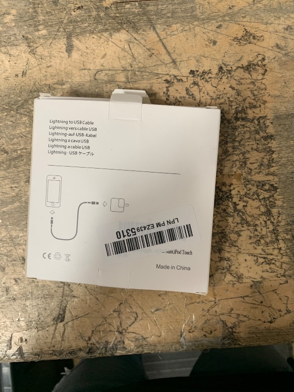 Photo 1 of 4Pack [Apple MFi Certified] Charger Lightning to USB Charging Cable Cord Compatible iPhone 14/13/12/11 Pro/11/XS MAX/XR/8/7/6s Plus,iPad Pro/Air/Mini,iPod Touch