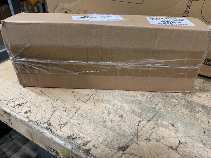 Photo 1 of 10 inch Drawer Slides 4 Pairs (8pcs) Full Extension Ball Bearing Drawer Rails Side Mount 3 fold Metal Dresser Runners for File Cabinet Trash Can Kitchen Wardrobe Glides 10" Black 100 LB Capacity