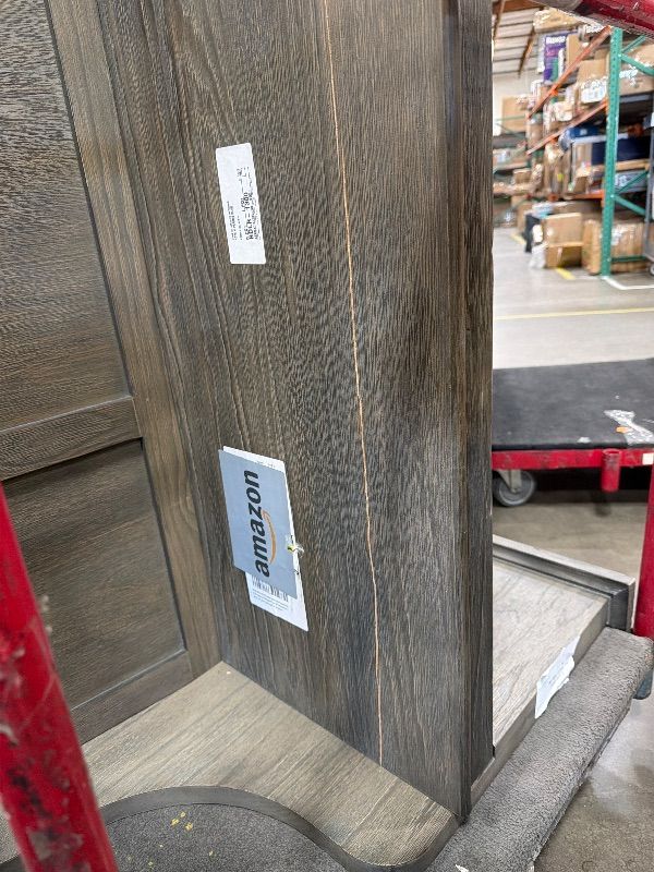 Photo 1 of ***SEE NOTES***
Homelegance Toulon 62" Church Pews Dining Bench, Sturdy Durable Solid Wood Frame Modern Dining Table Bench For Kitchen Table, Living Room, Easy Assembly Vintage French Provincial Design, Glaze Oak