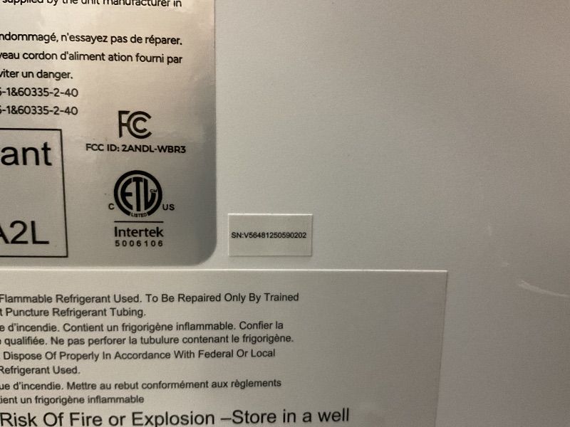 Photo 1 of ************UNIT BLOWS AIR, BUT DOES NOT GET COLD**************
DR.PREPARE 8,000 BTU Portable Air Conditioner, 4-in-1 Portable AC with Remote Control, Fast Cooling, 24H Timers, Window kit, Cools Up to 350 sq. ft for Rooms, Bedroom