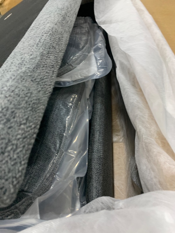 Photo 1 of *** PARTIAL SET *** only pull out bed****HONBAY Sectional Sleeper Sofa with Pull Out Bed, L Shaped Couch with Storage Seat, Modular Sectional Couches for Living Room, Dark Grey