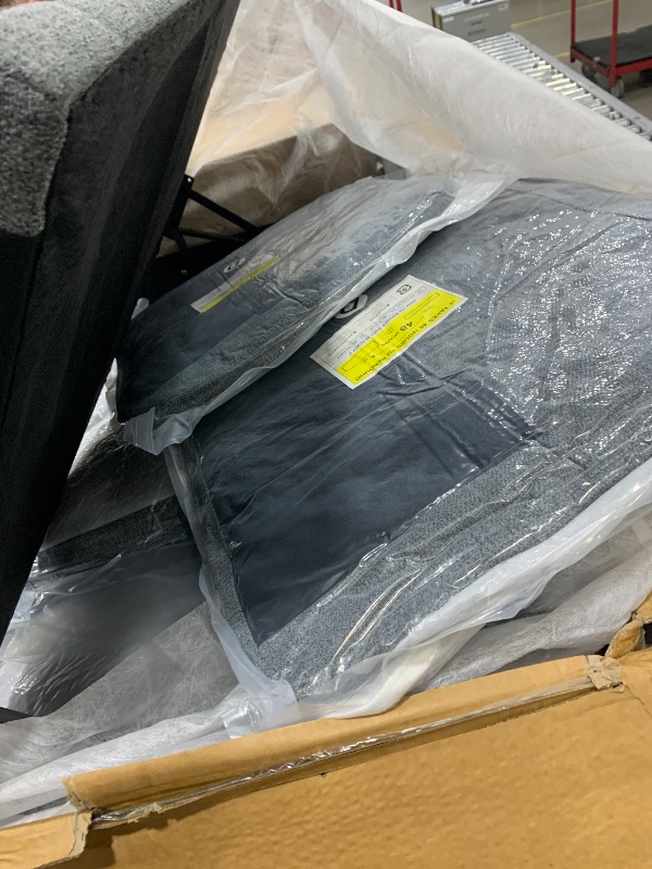 Photo 1 of *** PARTIAL SET *** only pull out bed****HONBAY Sectional Sleeper Sofa with Pull Out Bed, L Shaped Couch with Storage Seat, Modular Sectional Couches for Living Room, Dark Grey