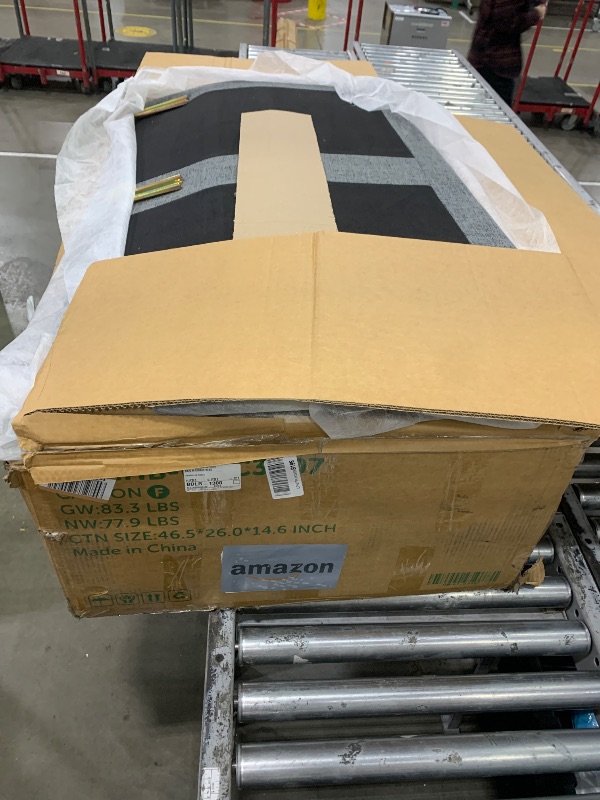 Photo 1 of *** PARTIAL SET *** only pull out bed****HONBAY Sectional Sleeper Sofa with Pull Out Bed, L Shaped Couch with Storage Seat, Modular Sectional Couches for Living Room, Dark Grey