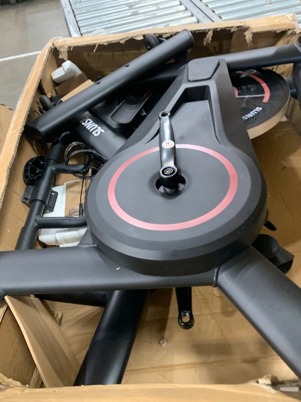 Photo 1 of *****************FOR PARTS ONLY-MISSING PARTS*********************
Exercise Bike, Adjustable Magnetic Resistance Stationary Bikes for Home with App Compatible, Silent Indoor Cycling Bike with 350lbs Weight Capacity Comfortable Seat, Digital Monitor & Phon