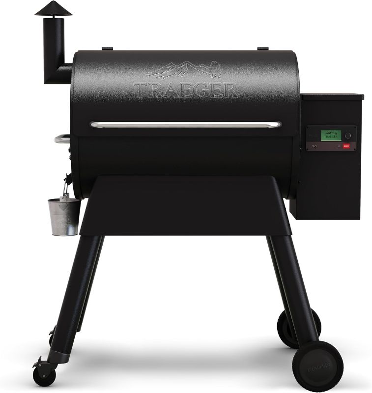 Photo 1 of ***PARTS ONLY-NOT FUNCTIONAL**

Traeger Grills Pro 780 Wood Pellet Smoker Grill, 6-in-1 BBQ Pellet Grill Combo, WiFi and App-Connected Electric Smoker, 780 Square Inches of Grilling Area, Temperature Control, Black Finish