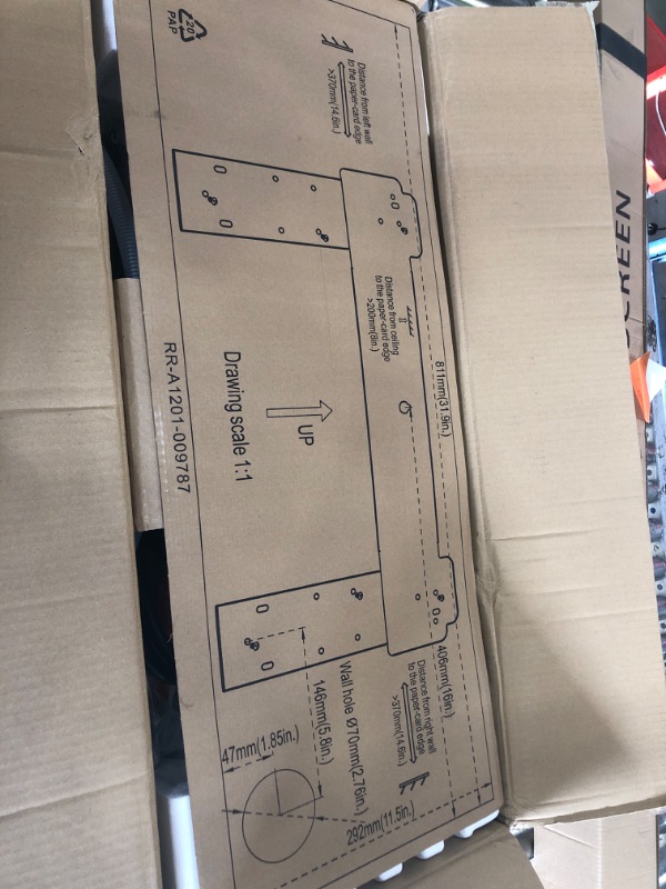 Photo 1 of (*PARTIAL SET - SEE PHOTOS/NOTES*) 28K ONE Zone Mini Split Air Conditioner and Heater, 20 SEER2 208-230V 9000 + 9000 + 12000 BTU Wifi Mini Split AC/Heating System Multi Zone, Ductless, Wall Unit, with Installation Kit