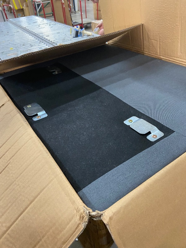 Photo 1 of **BOX 3/3** Yafylly L Shape Sofa with Storage, Futon Pull Out Couch Bed Convertible Sleeper Sofa Chaise Lounge Recliner for Living Room, Apartment, Bedroom, Office, Dark Grey