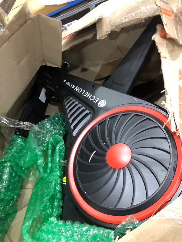 Photo 1 of (sold for parts, untested, unknown parts)Echelon Row-S Smart Rower – Foldable Rowing Machine for Total Body Low-Impact Workout with 22 Inch HD Rotating Screen, Soundbar, Bluetooth Resistance + 30-Day App Membership Included