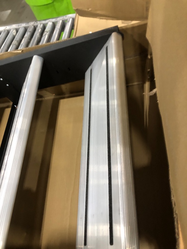 Photo 1 of ***MISSINH HARDWARE ****
Lippert-791573 Solid Step Triple Step for RV and Travel Trailer Entry Doorway , 30-inch,Black