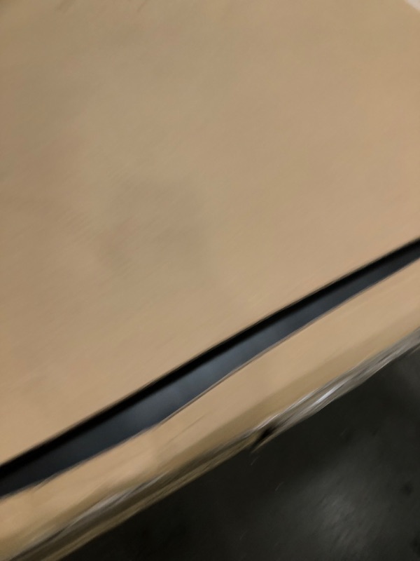 Photo 1 of **FOR PARTS ONLY**
Keter Essential Shed 4x6 Resin Outdoor Storage Shed Ideal Storage for Patio Furniture, Garden Tools Bike Accessories, Beach Chairs and Lawn Mower, Black and White