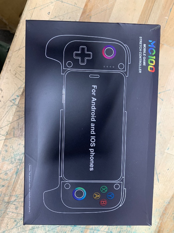 Photo 1 of ?Anti-Drift & Fast-Connect?Wireless Game Controller for iPhone/Android | Hall Joysticks Bluetooth Phone Controller, For Cloud Gaming, Genshin Impact, PUBG, Roblox, Call of Duty Mobile Gamers,White